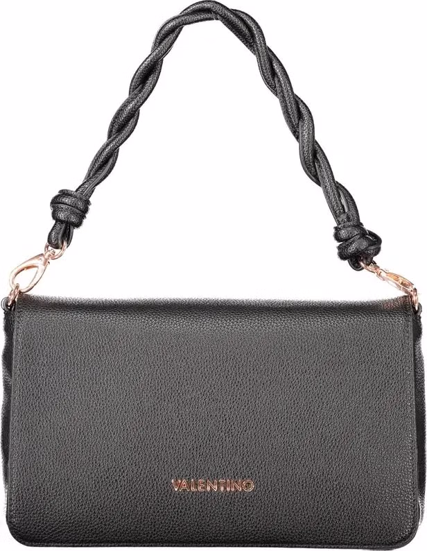 Mario Valentino Black Polyurethane Women's Bag