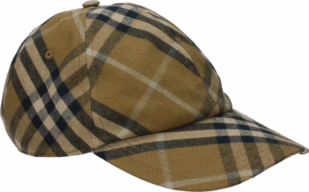Burberry Green Cotton Cap (Baseball Hat)