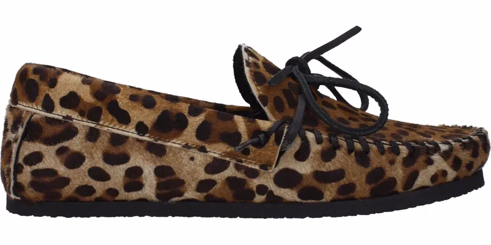 Isabel Marant Brown Horsehair Slip-On Loafers