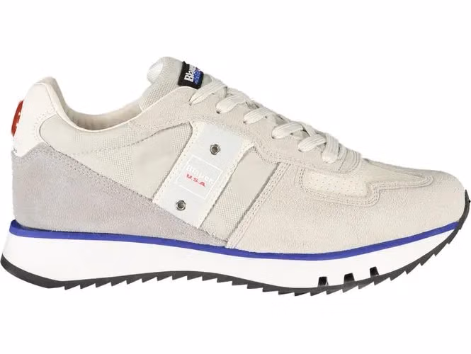 Blauer Grigio Polyurethane Men Sneaker