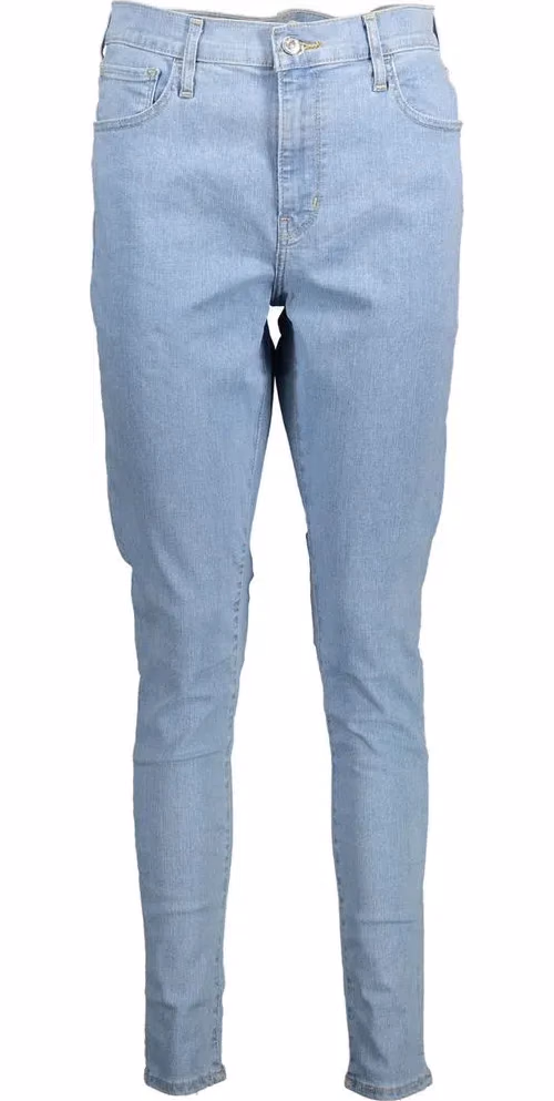Levi's Azzurro Cotton Women Skinny Jean