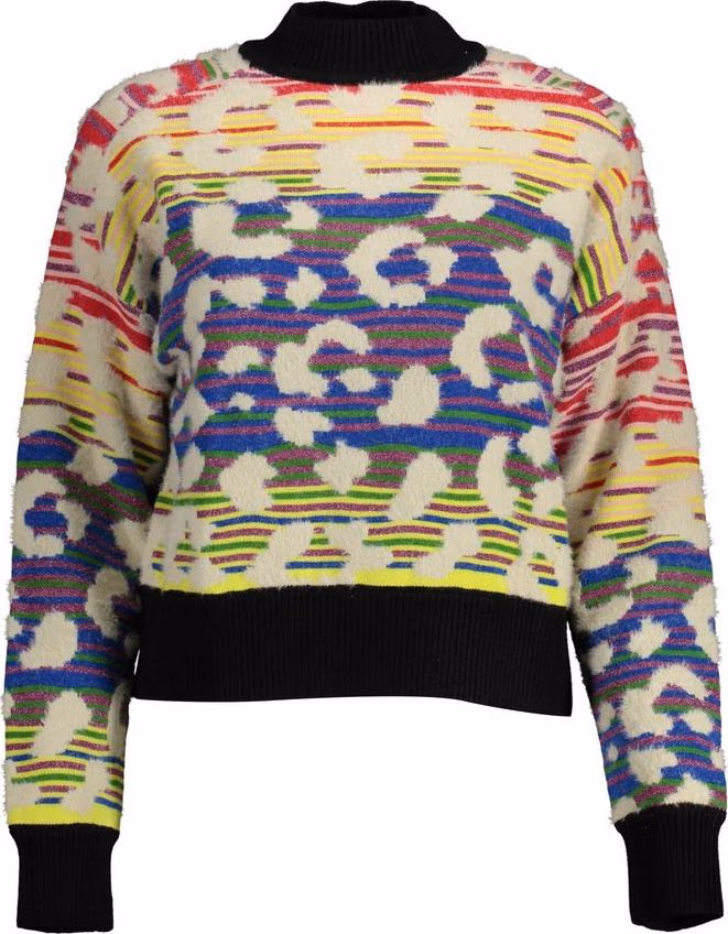 Desigual Blu Polyamide Women Sweater