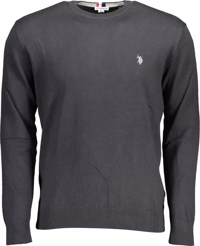 U.S. POLO ASSN. Black Cotton Men's Shirt