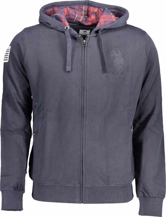 U.S. POLO ASSN. Blue Cotton Men's Sweatshirt