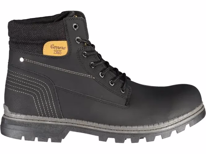 Carrera Nero Poliuretano Men Stivaletto