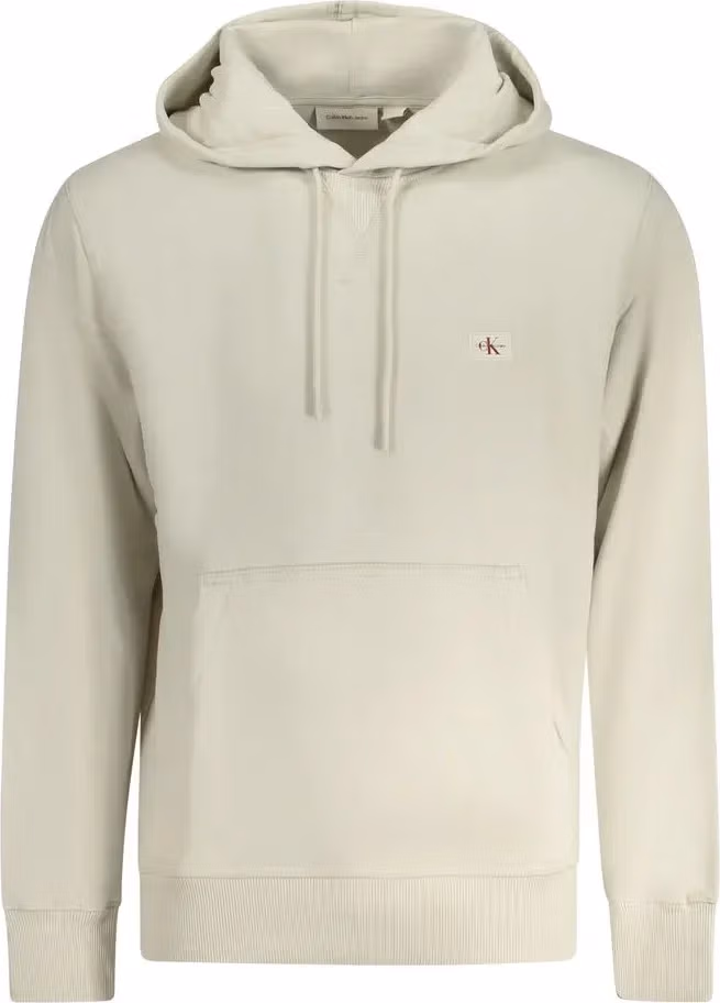 Calvin Klein Beige Cotton Men's Hoodie