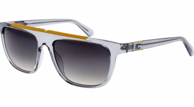 Gray Stainless Steel Sunglasses
