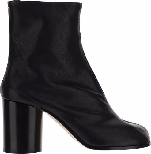 Maison Margiela Black Lamb Ovis Aries Aries Ankle Boots