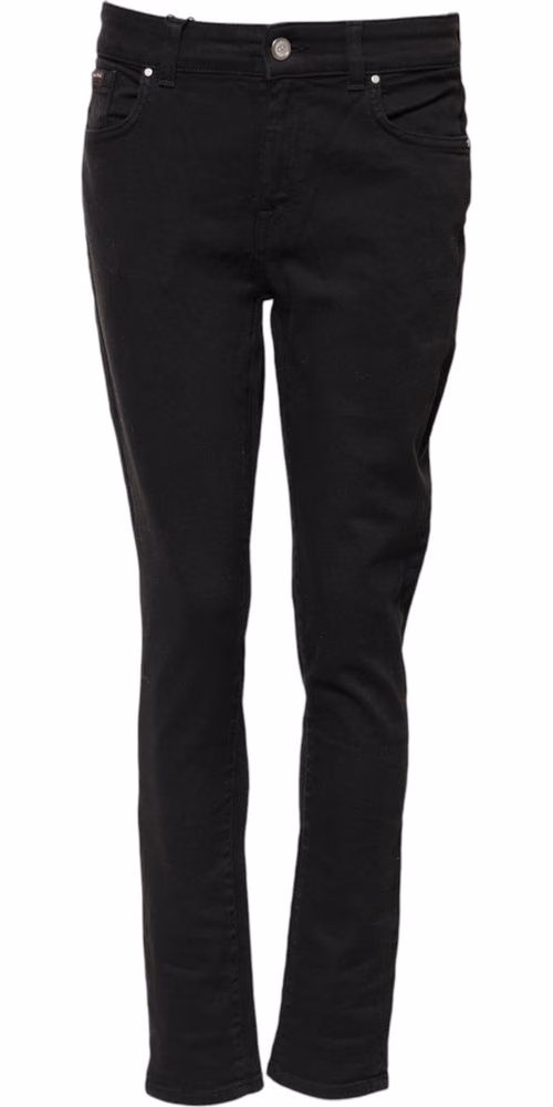 Dolce & Gabbana Black Cotton Skinny Mid Waist Denim Jeans