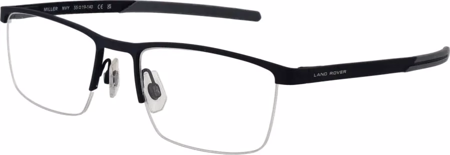 Land Rover Blue Stainless Steel Glasses (Frames)