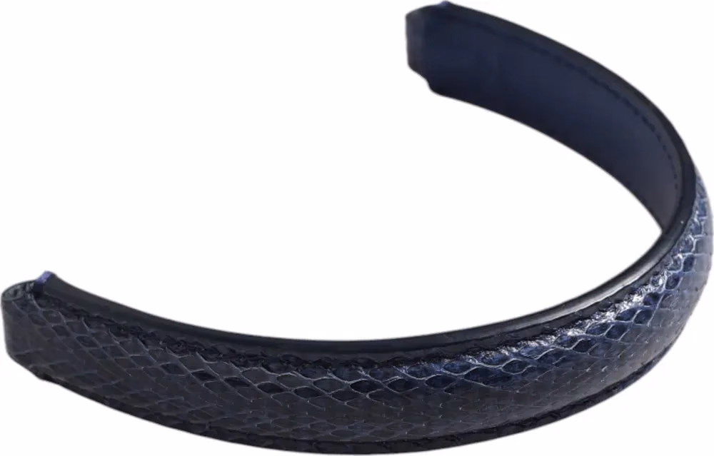 Dolce & Gabbana Blue Large Ayers Leather Bag Handle Women Shoulder Strap