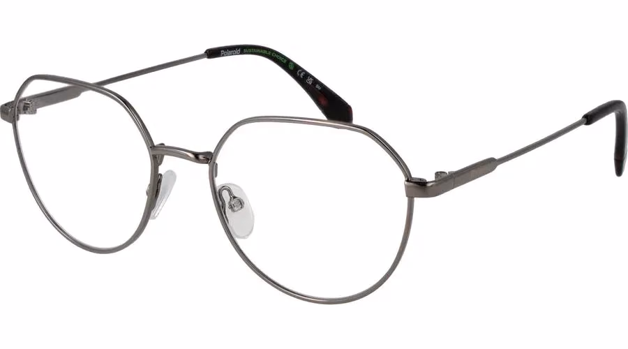 Polaroid Gray Metal Glasses (Frames)