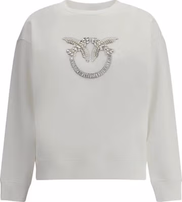 White Cotton Sweatshirt
