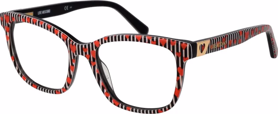 Love Moschino Multicolor Acetate Glasses (Frames)