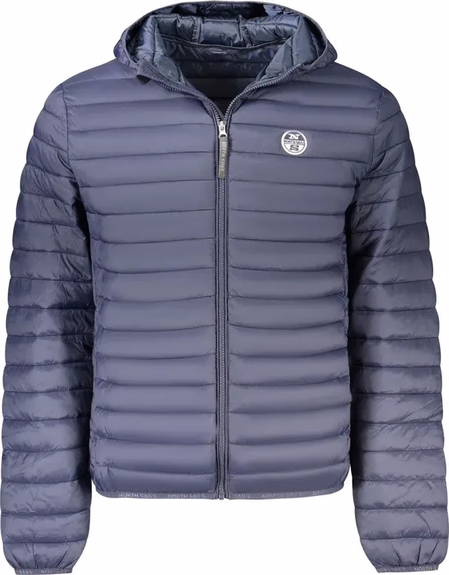 North Sails Blue Polyamide Men's Jacket