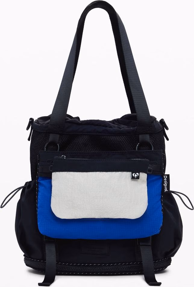 Desigual Black Polyester Women's Convertible Bag