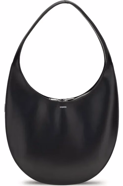 Coperni Black Calf Leather Bos Taurus Shoulder Bag