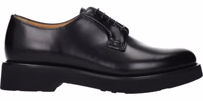 Black Leather Oxfords And Derbies