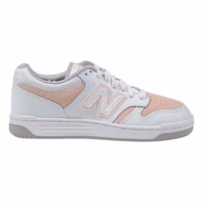Pink Leather Sneakers