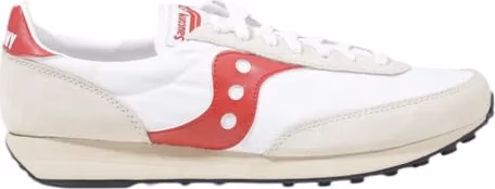 Saucony White Leather Athletic Sneakers