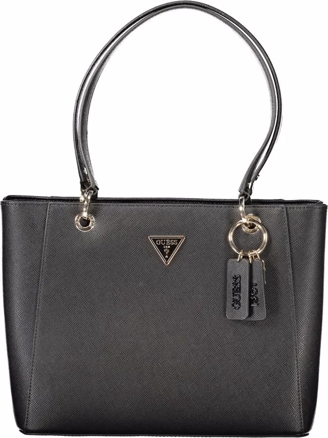 Guess Jeans Black Polyurethane Women's Handbag