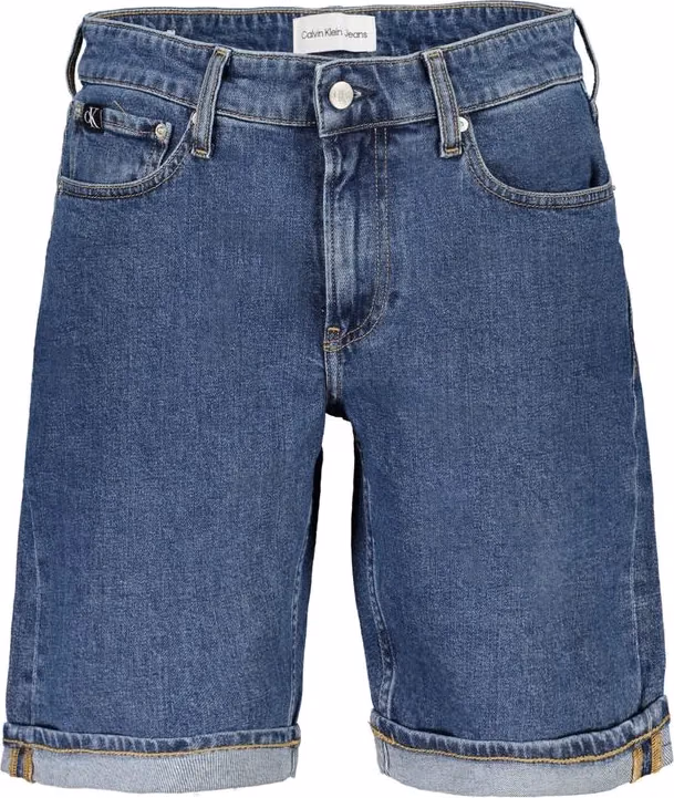 Calvin Klein Blu Cotton Men Short