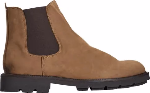 Roberto Pepe Luxury Brown Calfskin Men Boot