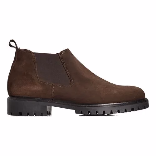 Roberto Pepe Luxury Brown Calfskin Men Boot