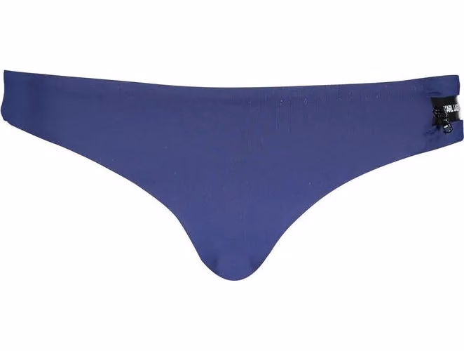 Karl Lagerfeld Blue Polyamide Women's Swim Brief