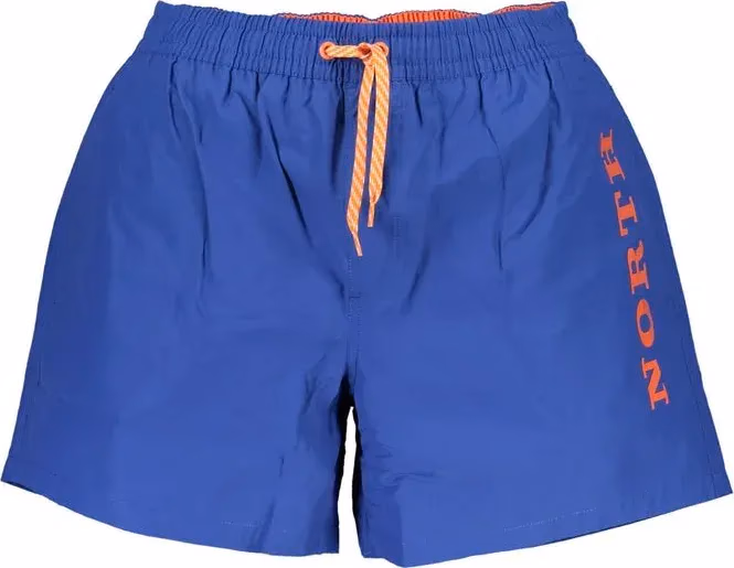 North Sails Blue Polyester Men's Swim Trunks