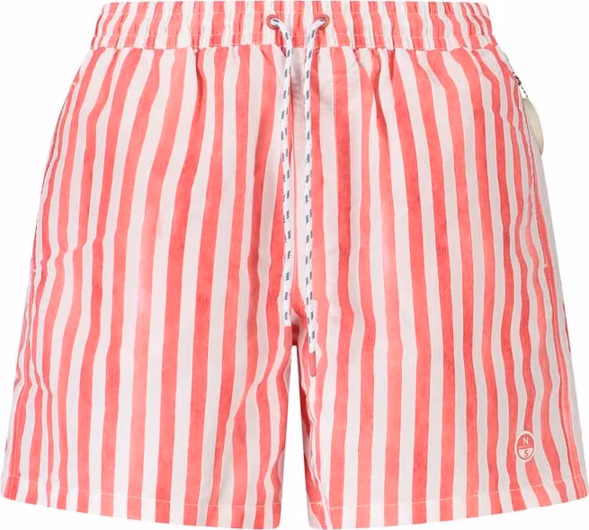 North Sails Red Polyester Men's Swim Trunk