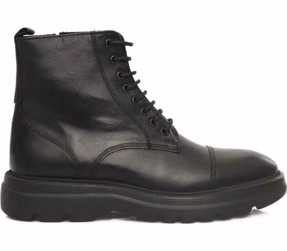 Cerruti 1881 Black Cowhide Boot