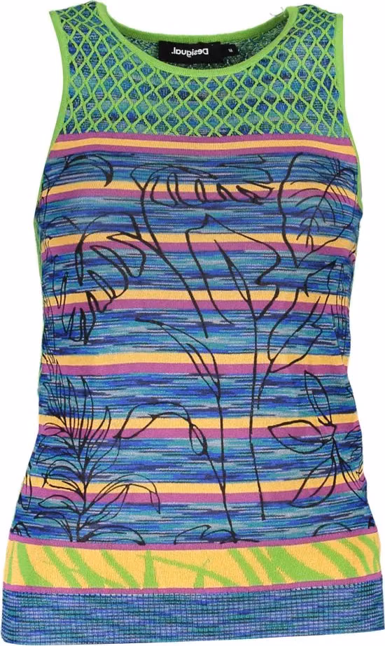 Desigual Verde Viscosa Women's Tank Top