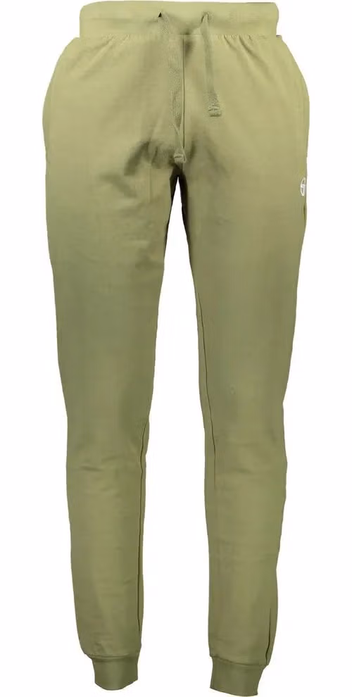 Sergio Tacchini Verde Cotton Men's Sweatpants