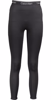 Black Polyester Women Legging