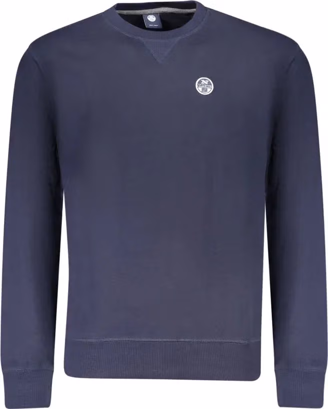 North Sails Blue Cotton Men's Sweatshirt