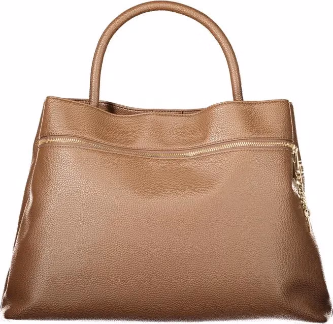 Twinset Marrone Poliuretano Woman Tote