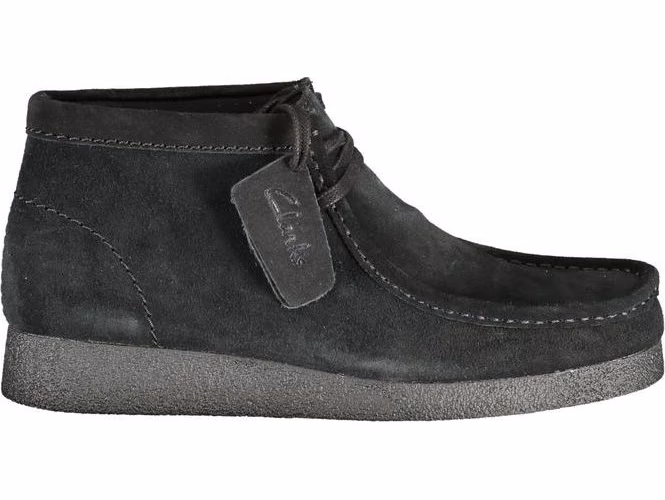 Clarks Nero Leather Men Sneaker