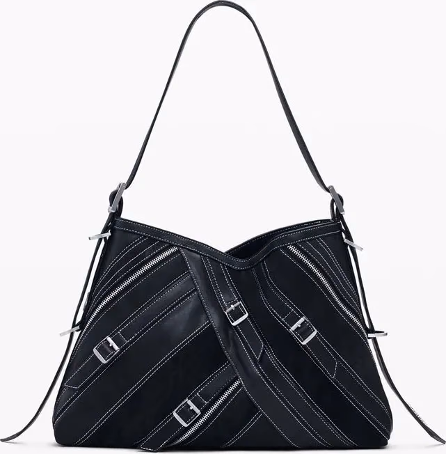 Desigual Nero Polyurethane Women Shoulder Bag