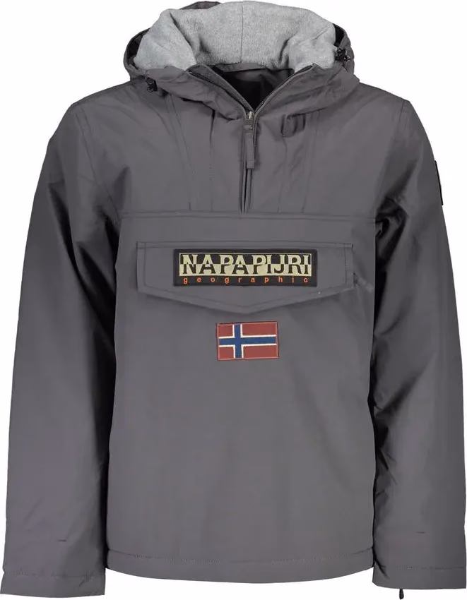 Napapijri Grigio Polyamide Men's Jacket