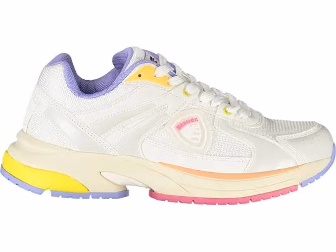 Blauer Bianco Polyurethane Women Sneaker