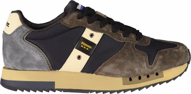 Blauer Blue Polyurethane Men Sneaker