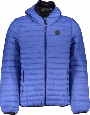 Blu Poliammide Men's Jacket