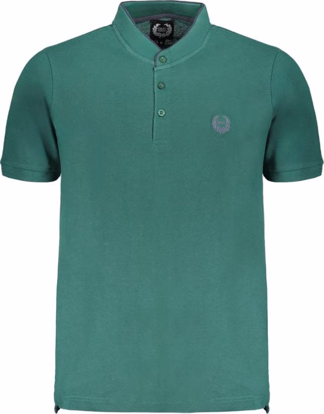 Gianmarco Venturi Verde Cotton Men Polo Shirt