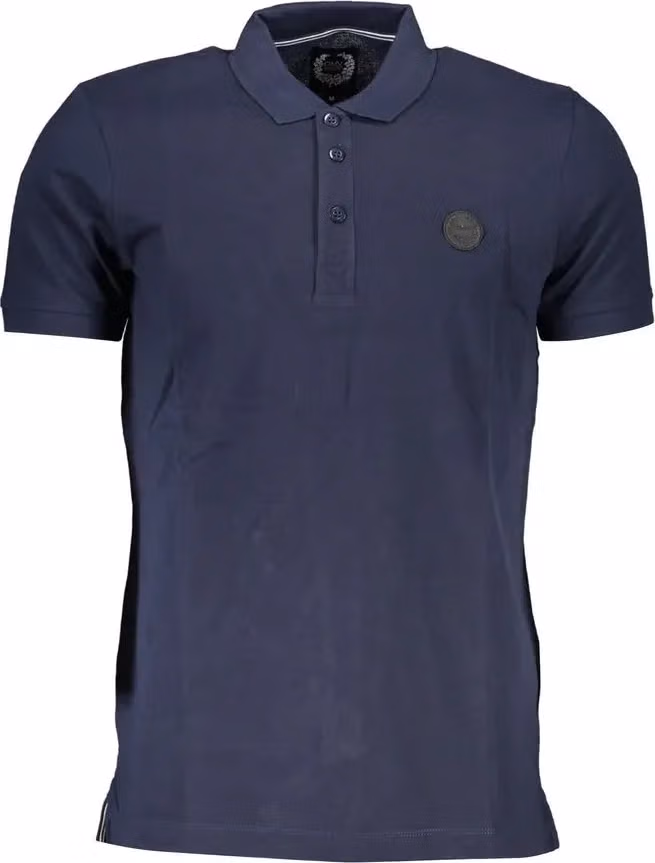 Gianmarco Venturi Blu Cotton Men Polo