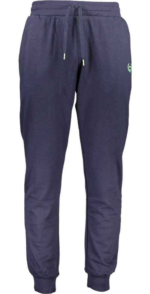 Gianmarco Venturi Blu Cotton Men's Sweatpant