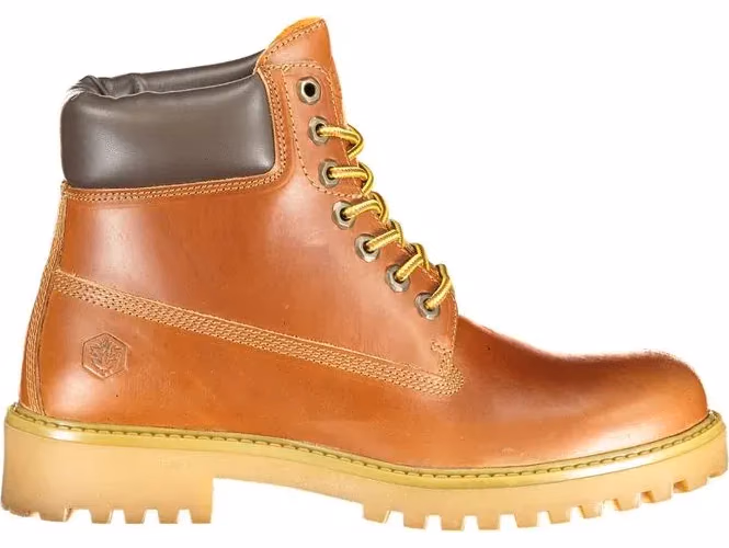 Lumberjack Marrone Leather Men Sneaker