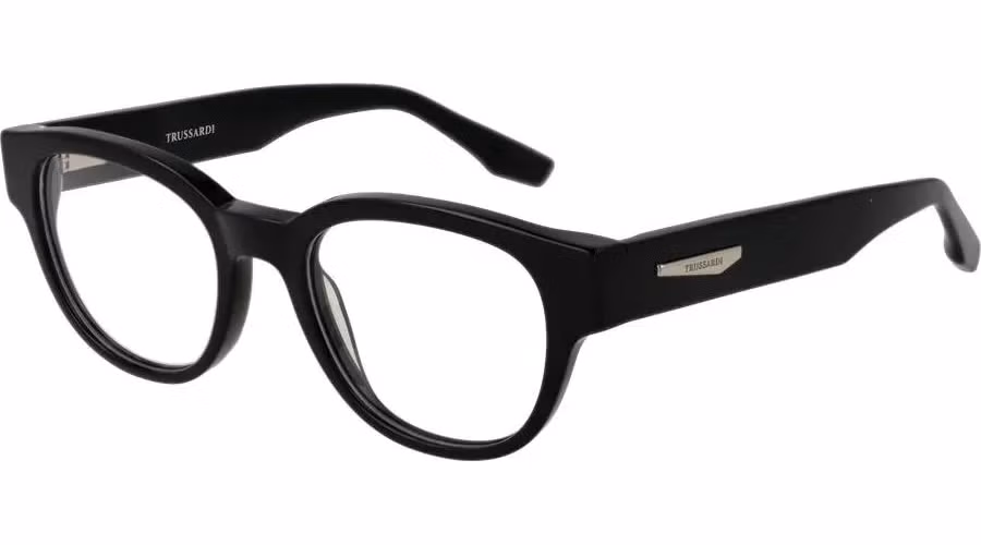 Trussardi Black Acetate Glasses (Frames)