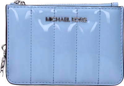 Light Blue Leather Wallet
