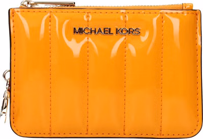 Orange Leather Wallet